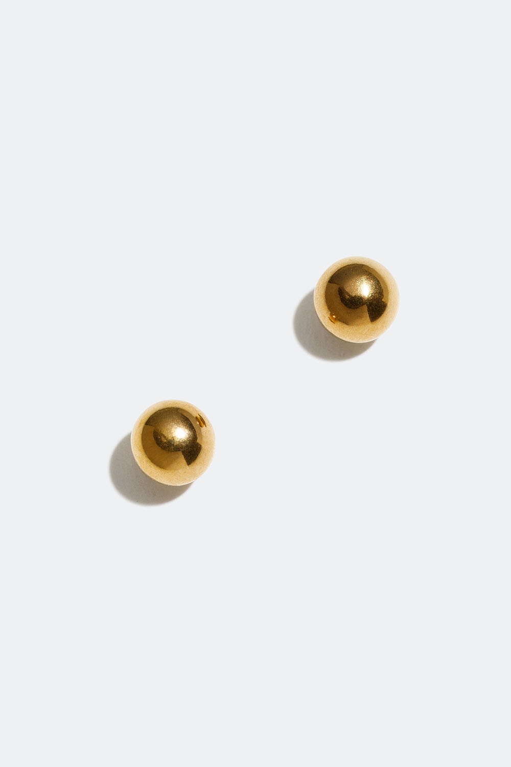 Studs i stål med 18k guld i gruppen Smycken / Örhängen / Studs hos Glitter (253004332002)