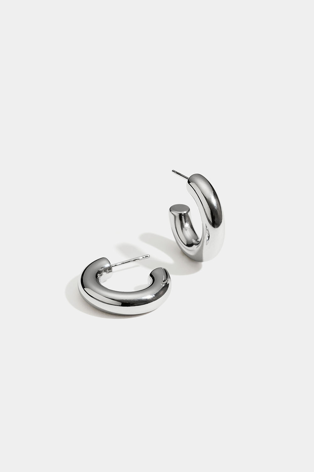 Chunky hoops i stål i gruppen Stål / Örhängen i stål hos Glitter (253004411601)