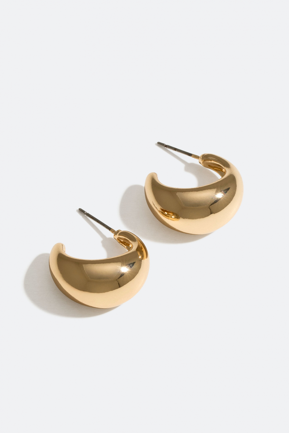 Chunky on sale hoops guld