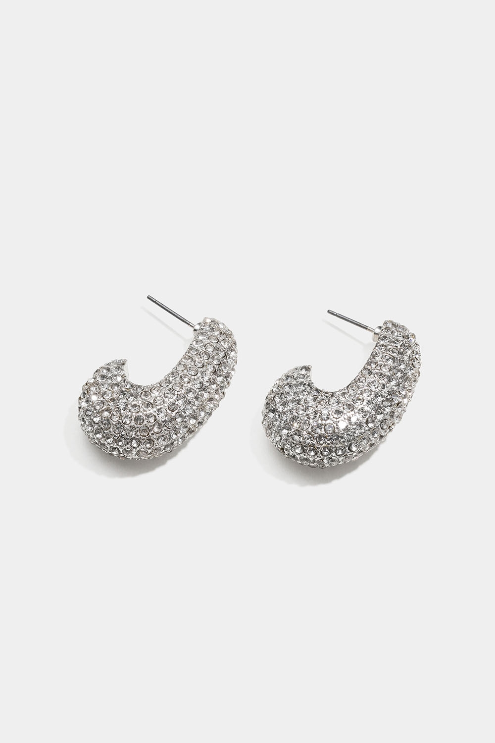 Chunky hoops med strass i gruppen Smycken / Örhängen hos Glitter (253007840201)