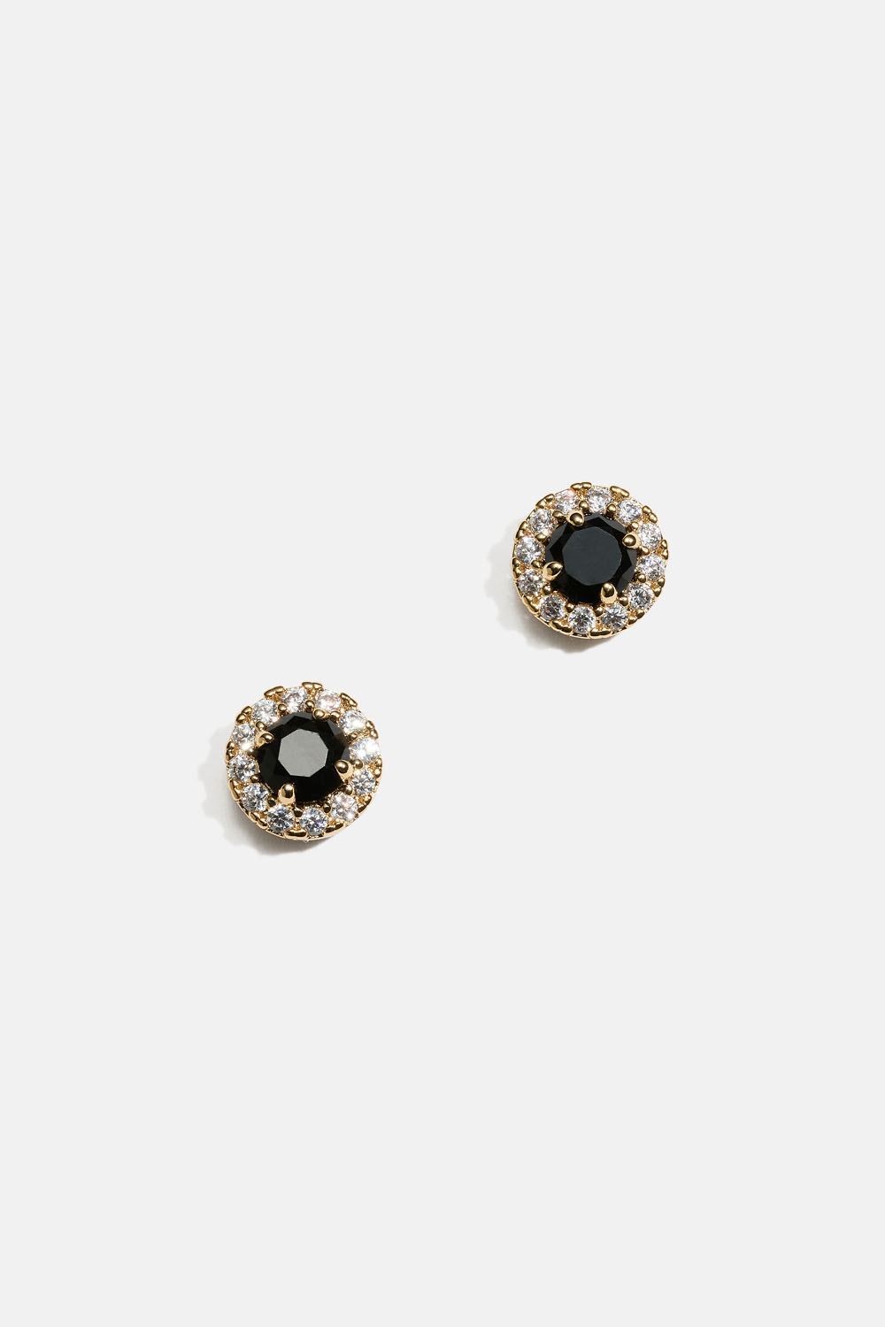 Laurie earrings - Jet i gruppen Smycken / Örhängen / Studs hos Glitter (253010609002)