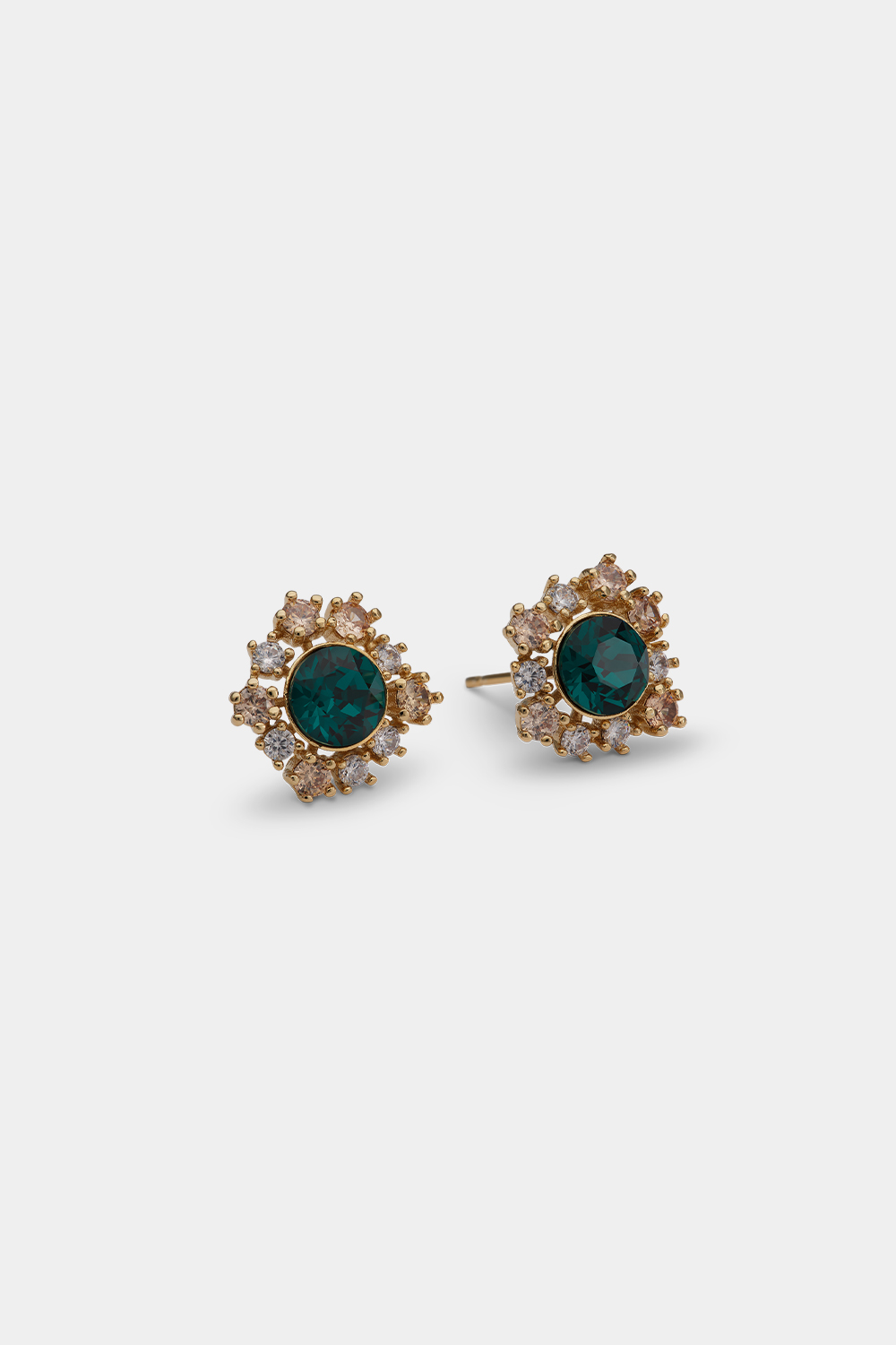 New Emily earrings - Emerald i gruppen Smycken / Örhängen / Studs hos Glitter (253010787502)