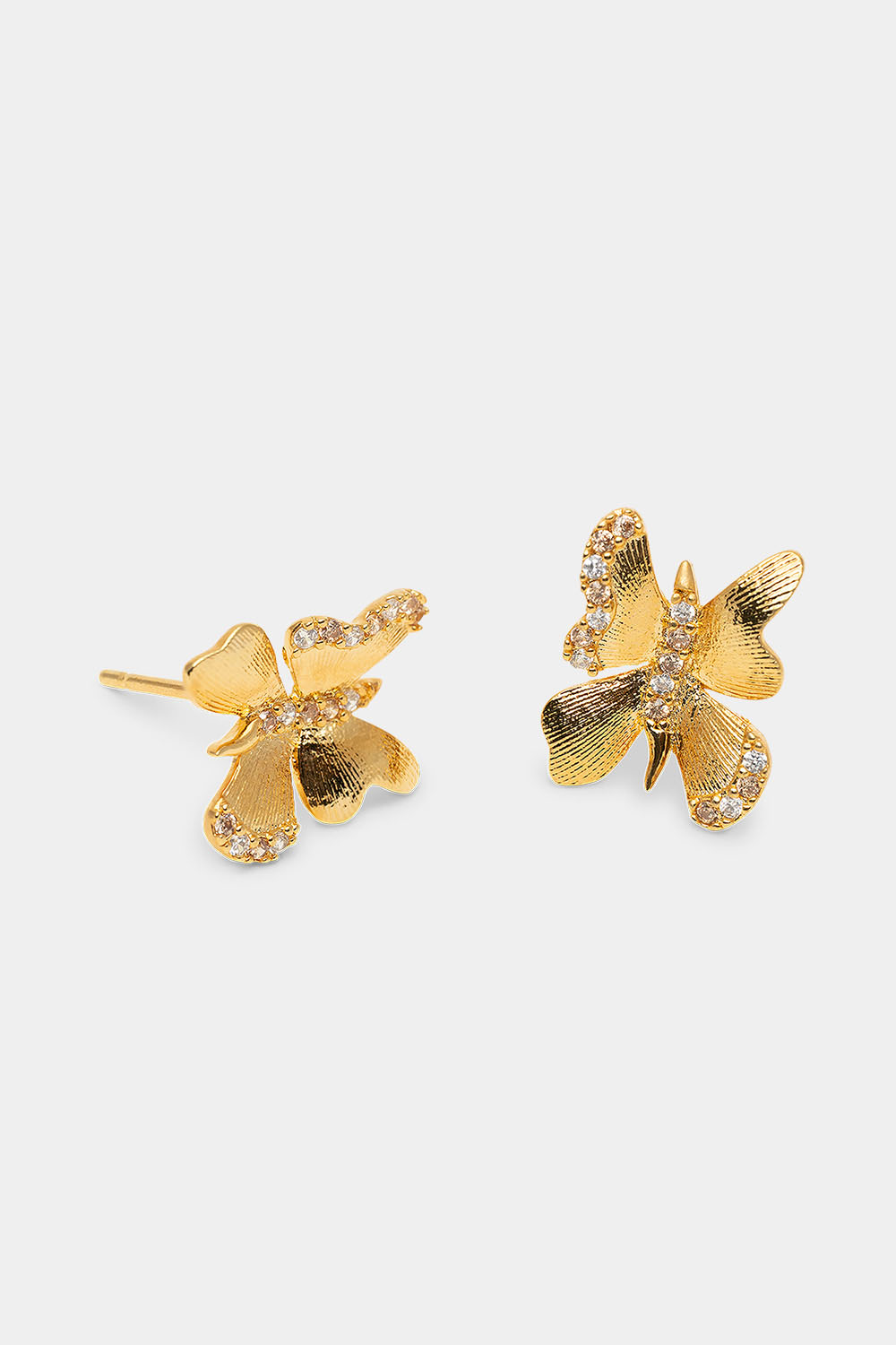 Brigitte earrings - Champagne mist i gruppen Smycken / Örhängen / Studs hos Glitter (253011542002)