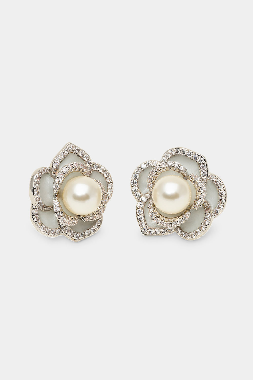 Coco rose earrings - Ivory mist i gruppen Lily and Rose - Örhängen hos Glitter (253011571001)