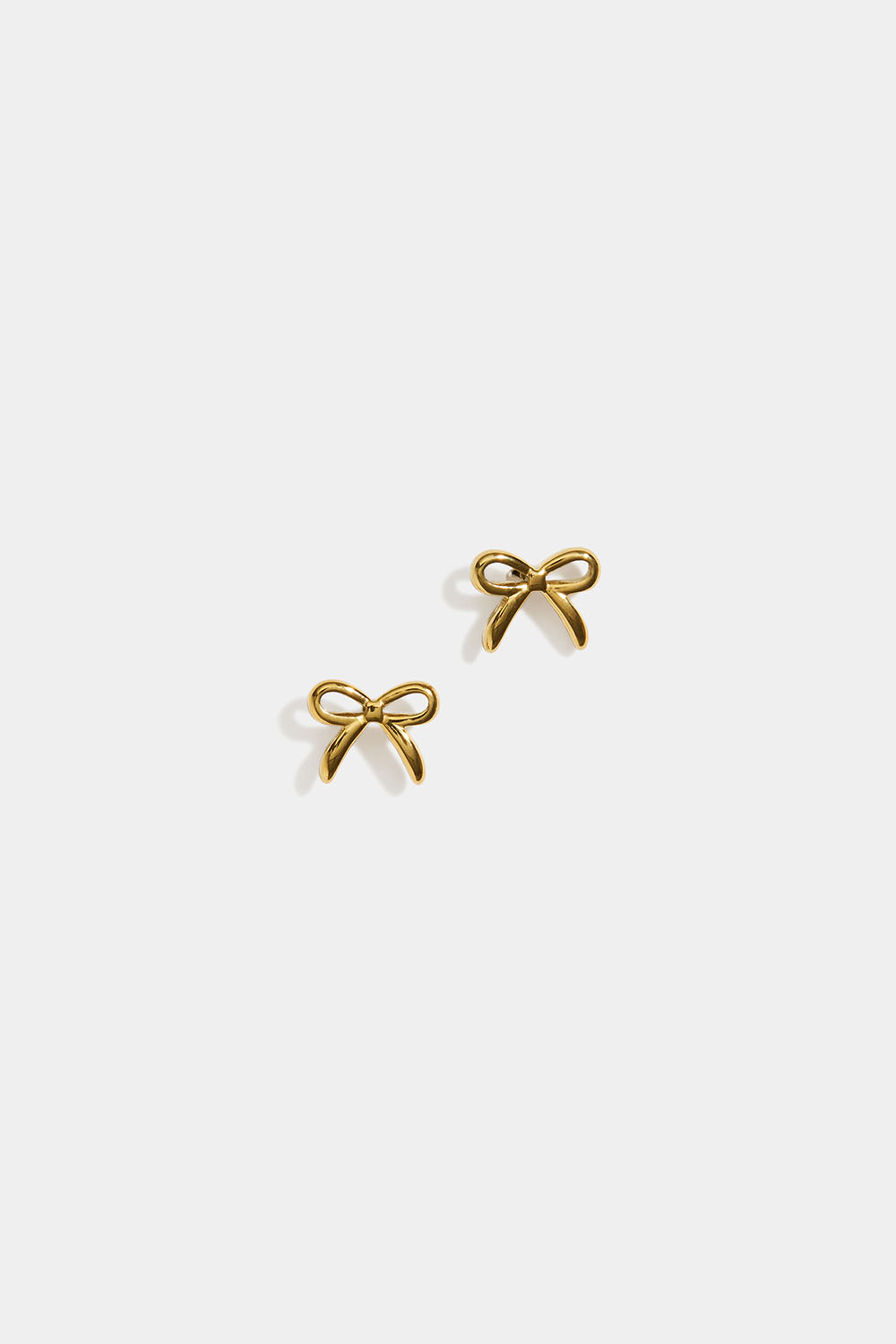 Studs i stål med 18k guld med rosetter i gruppen Stål / Örhängen i stål hos Glitter (253012202000)