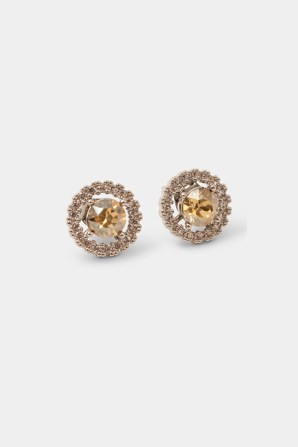 Miranda Twist earrings - Champagne mist i gruppen Lily and Rose - Örhängen hos Glitter (253746838300)