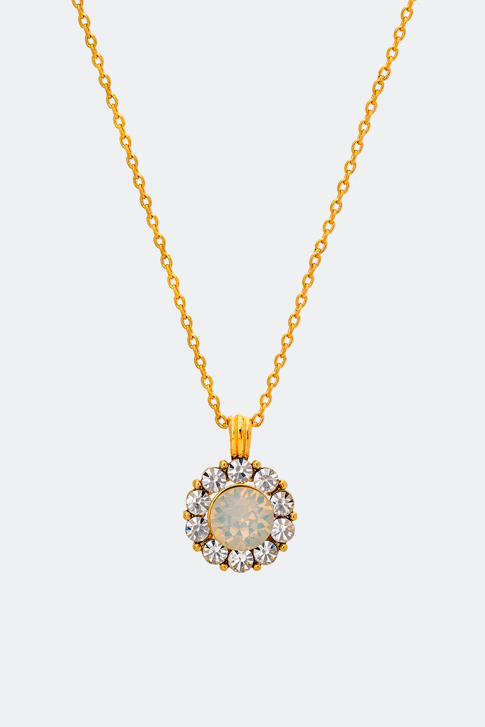Sofia necklace - Ivory opal i gruppen Lily and Rose - Halsband hos Glitter (254000103102)