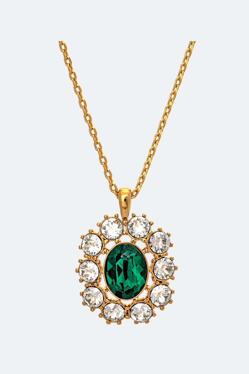 Miss Elizabeth necklace - Emerald i gruppen Lily and Rose - Halsband hos Glitter (254000177502)