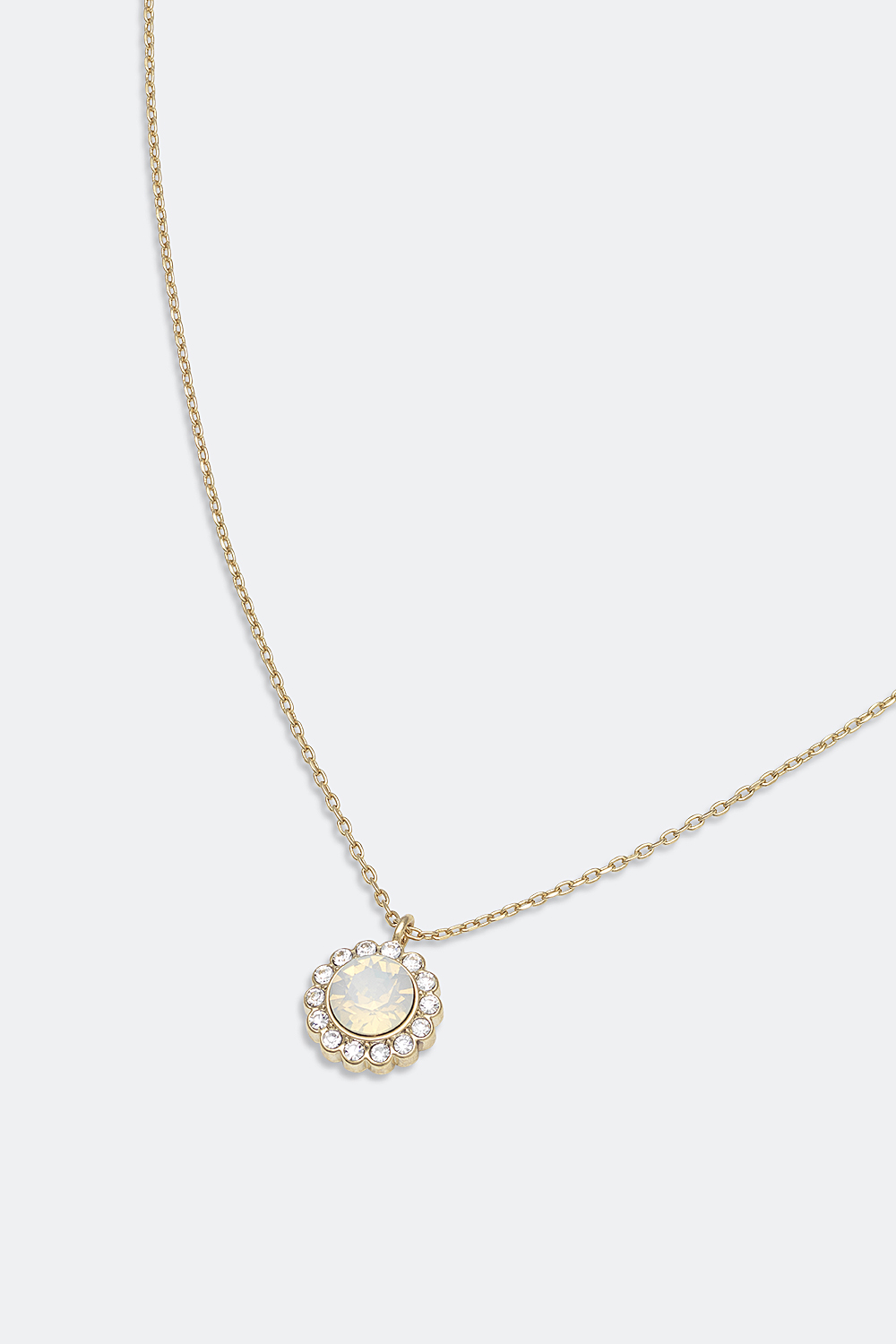 Miss Bea necklace - White opal i gruppen Lily and Rose - Halsband hos Glitter (254000263102)