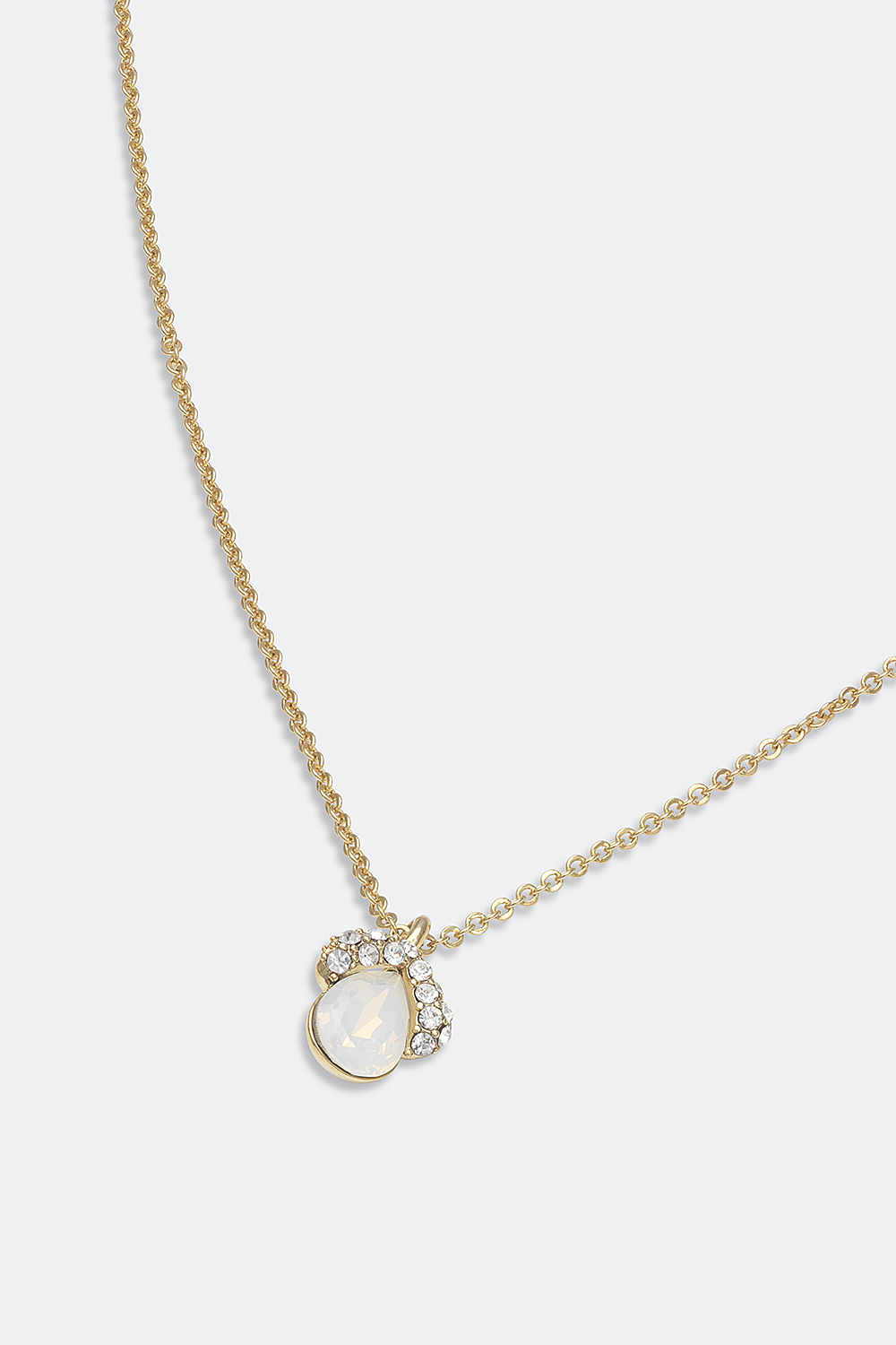 Miss Grace necklace - White opal i gruppen Lily and Rose - Halsband hos Glitter (254000273102)