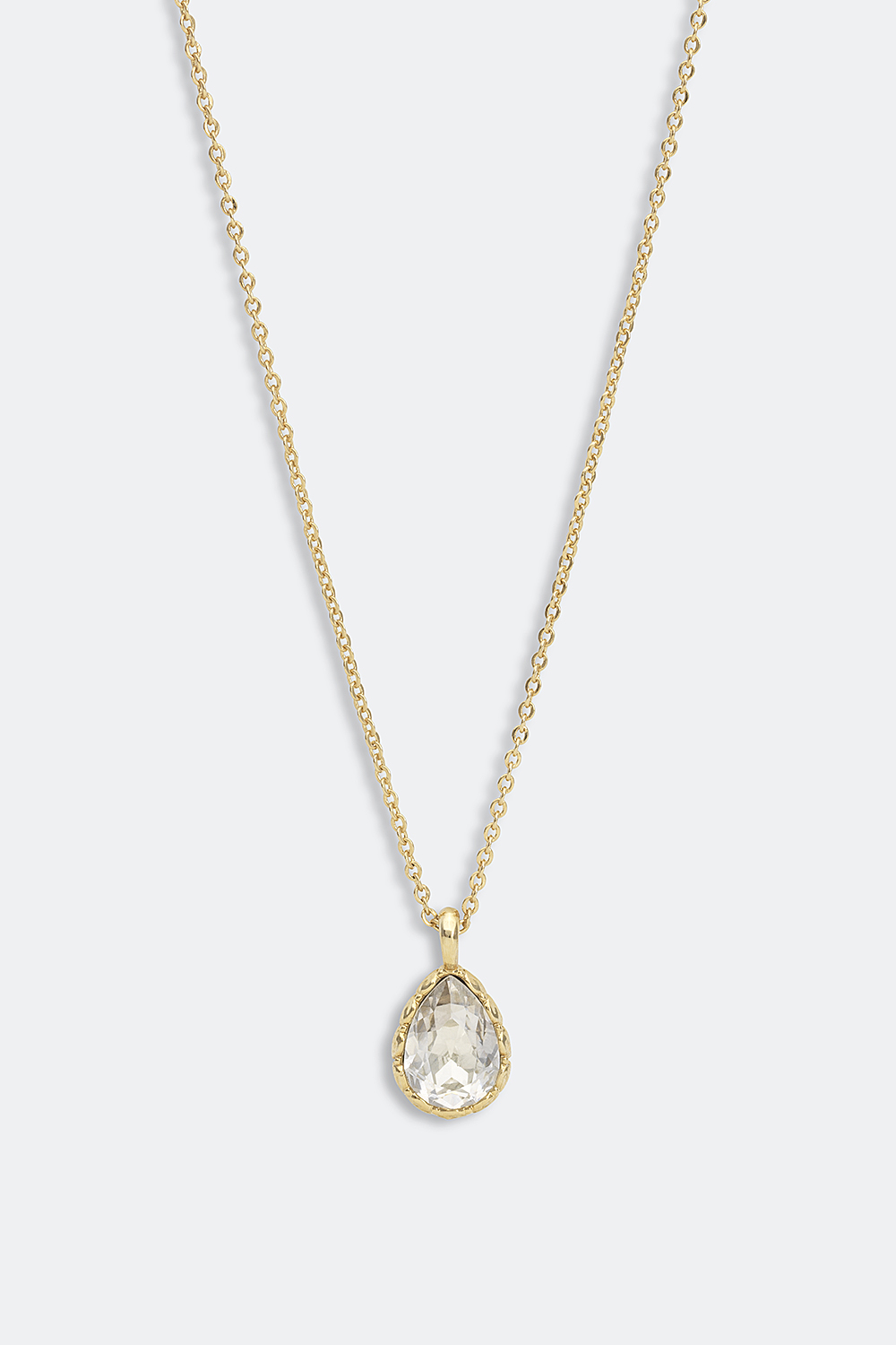 Zoe necklace - Crystal (Gold) i gruppen Lily and Rose - Halsband hos Glitter (254000280202)