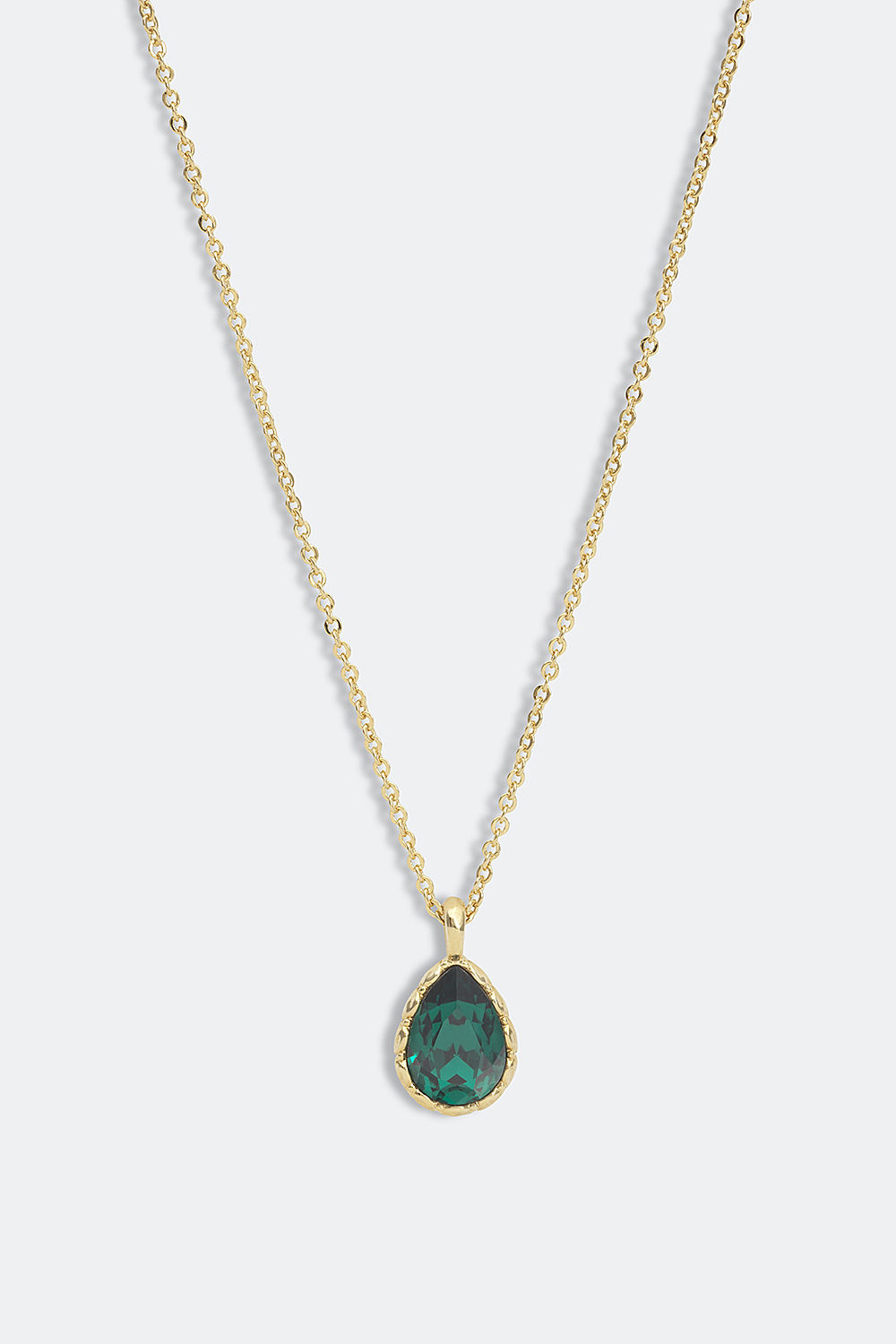 Zoe necklace - Emerald i gruppen Lily and Rose - Halsband hos Glitter (254000287502)