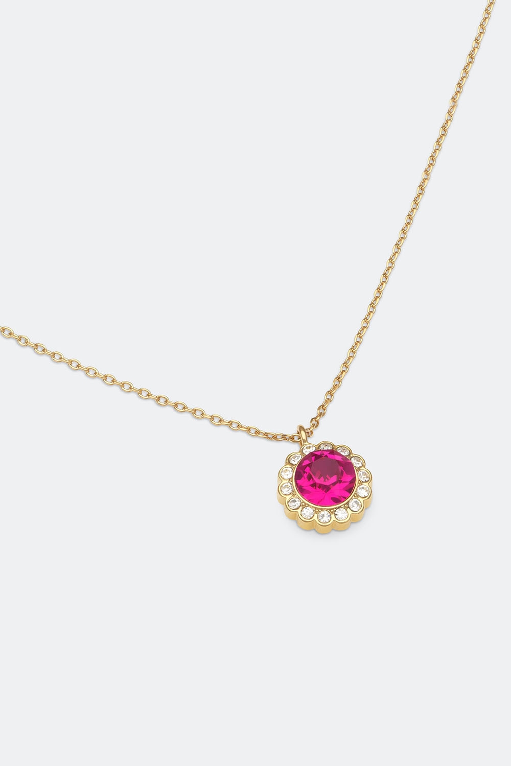 Miss Bea necklace - Intense pink i gruppen Lily and Rose - Halsband hos Glitter (254000515502)