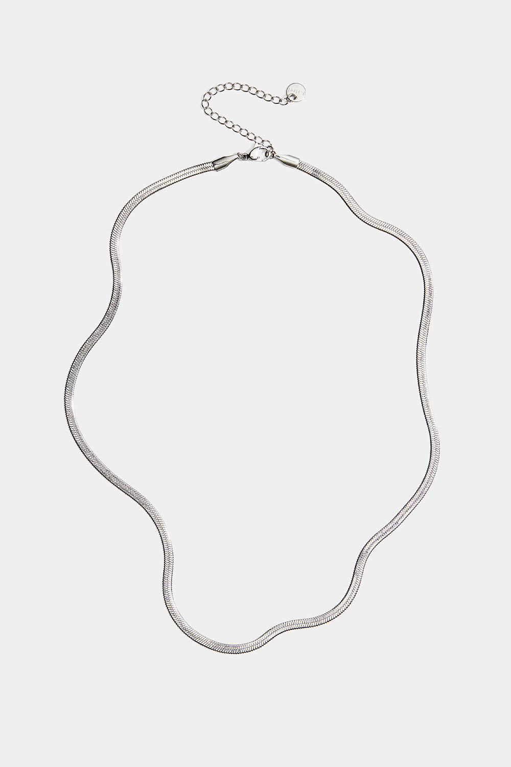 Halsband i stål med ormkedja i gruppen Stål / Halsband i stål hos Glitter (254001071601)