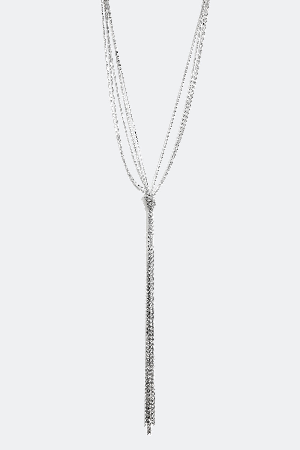 Långt halsband med kedjor och knut i gruppen Smycken / Halsband hos Glitter (254001141001)