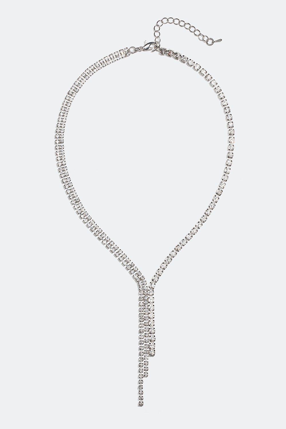 Halsband med olika strasslänkar i gruppen Smycken / Halsband / Strass hos Glitter (254001280201)