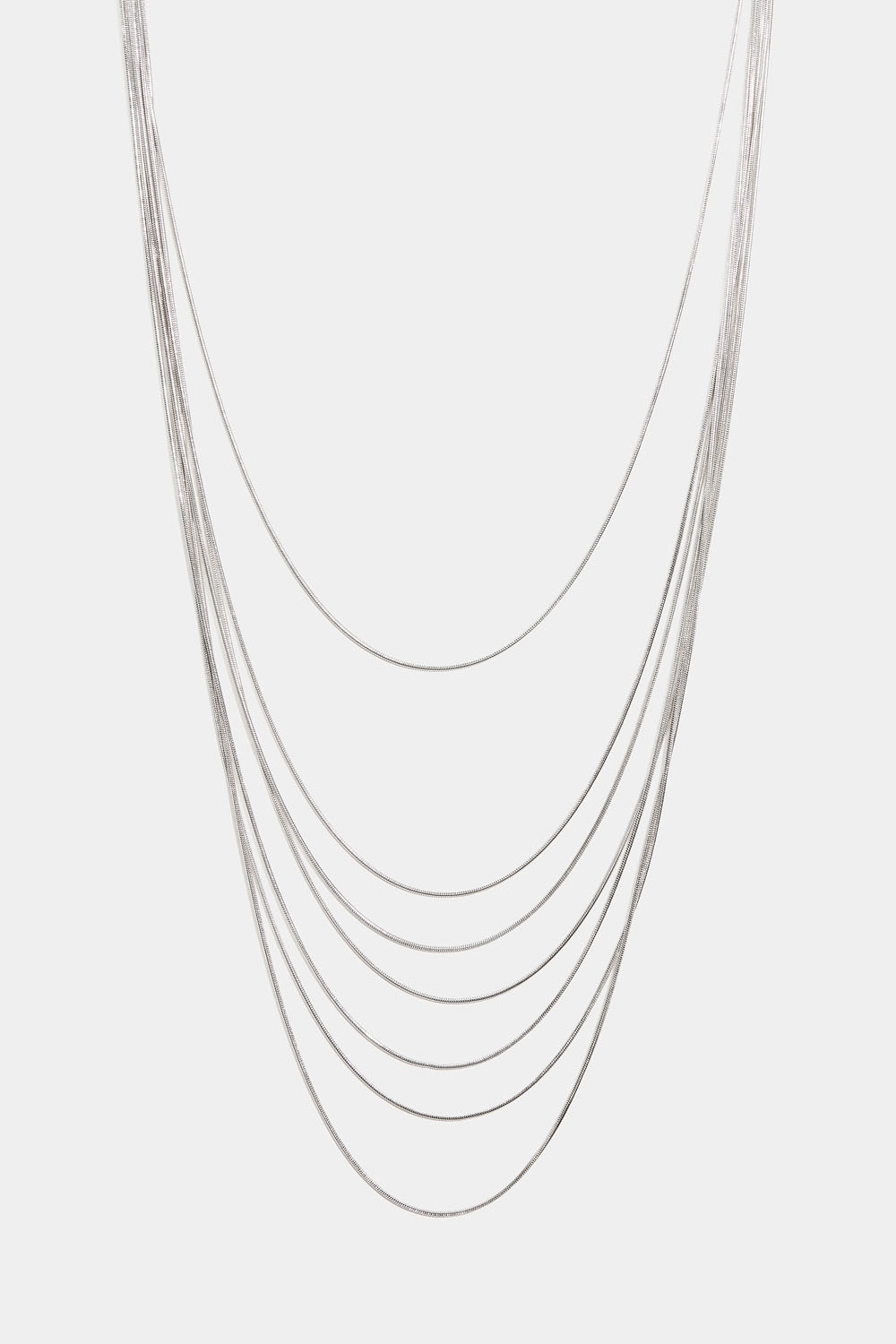 Multihalsband med rundad kedja i gruppen Smycken / Halsband hos Glitter (254002241001)