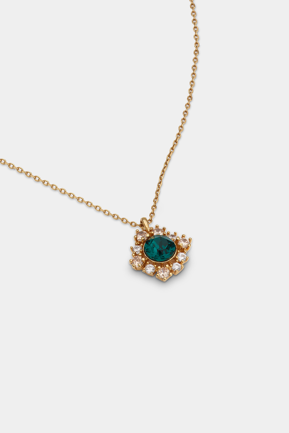New Emily necklace Emerald i gruppen Store week / 2547 hos Glitter (254002637502)