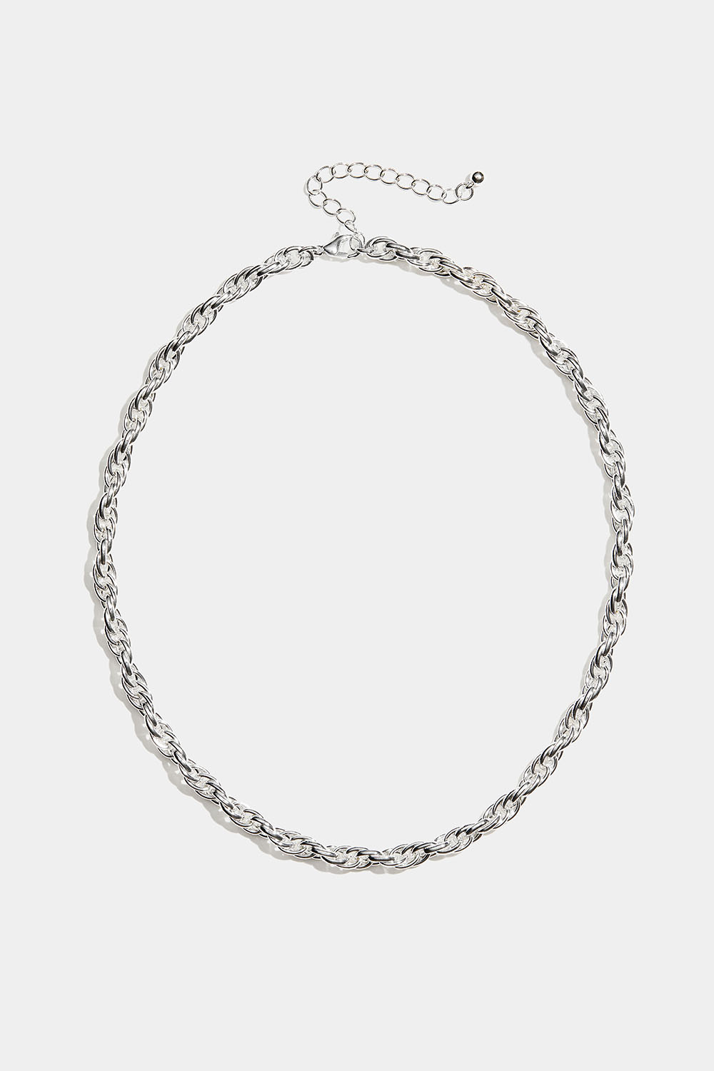 Kedjehalsband med tvinnad länk i gruppen Smycken / Halsband hos Glitter (254002861001)