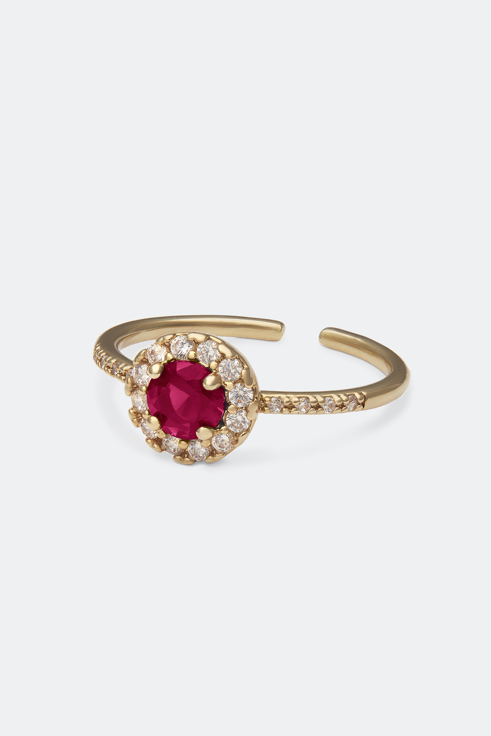  Laurie ring - Pink ruby i gruppen Lily and Rose hos Glitter (256000246002)