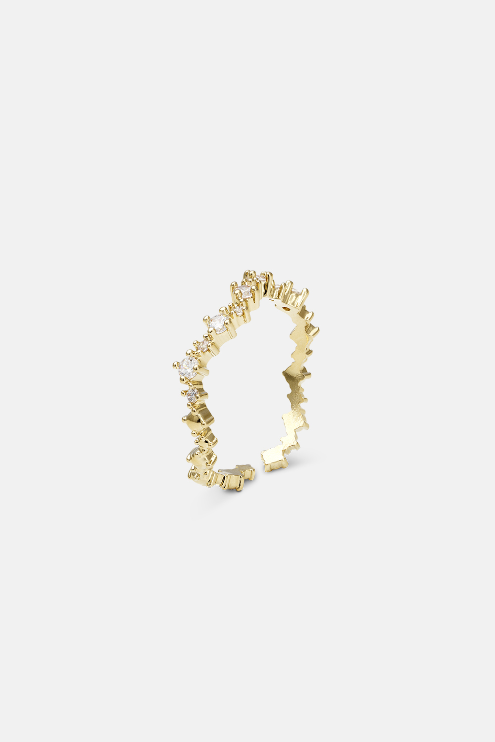 Petite Capella ring - Crystal (Gold) i gruppen Store week / 2540 hos Glitter (256000382002)