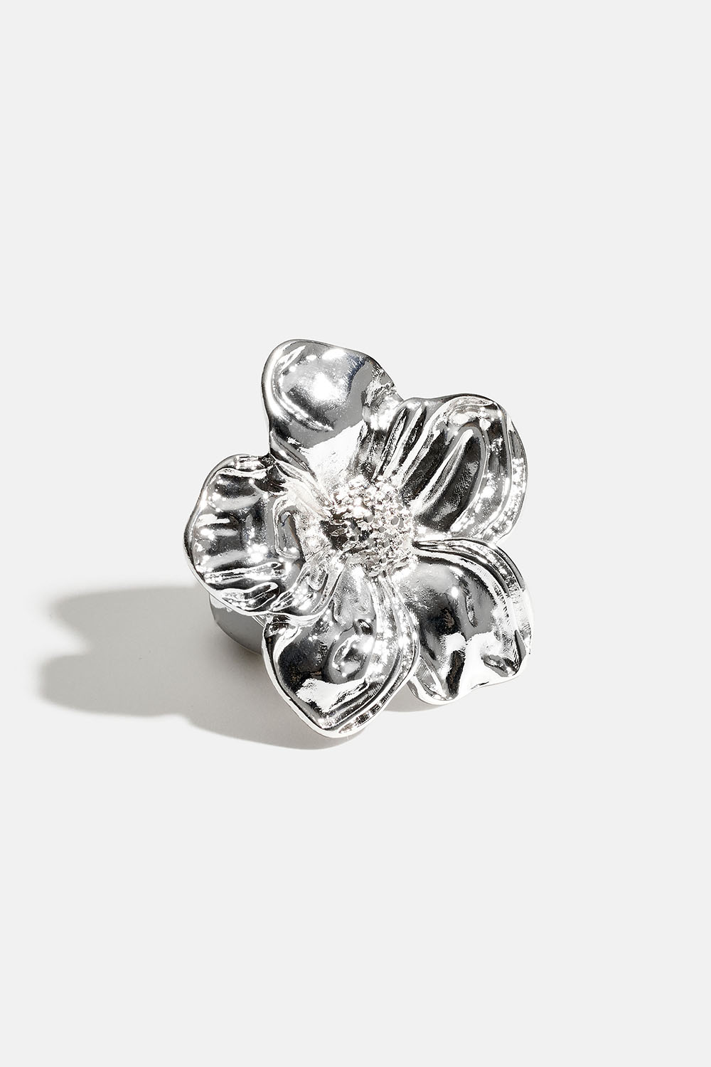 Justerbar ring med blomma i gruppen Smycken / Ringar hos Glitter (256001741000)