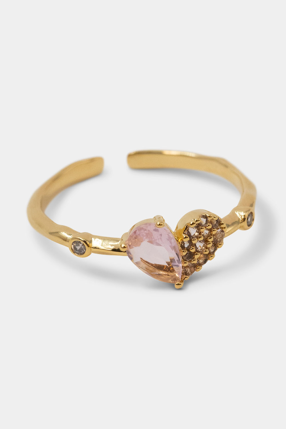 Charlotte ring - Light pink i gruppen Lily and Rose - Ringar hos Glitter (256002542000)
