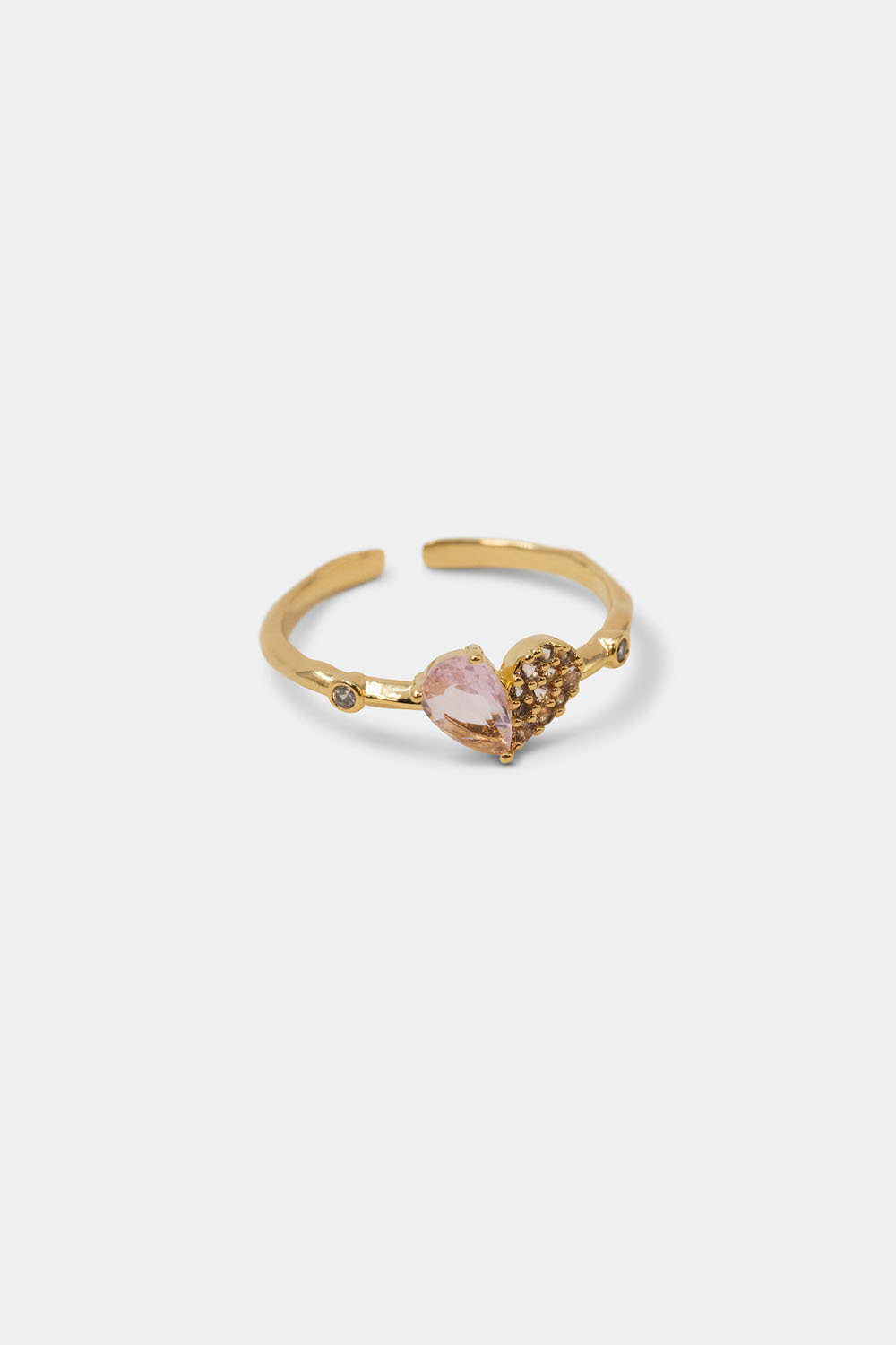 Charlotte ring - Light pink i gruppen Lily and Rose - Ringar hos Glitter (256002542000)