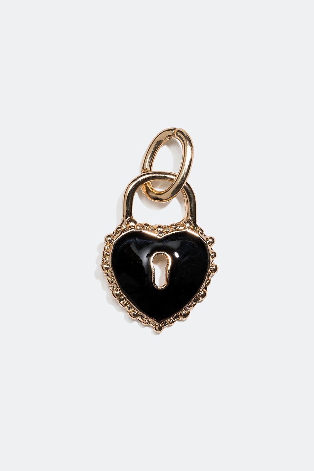 Berlock med hjärtformat hänglås i gruppen Smycken / Berlocker hos Glitter (299000139000)