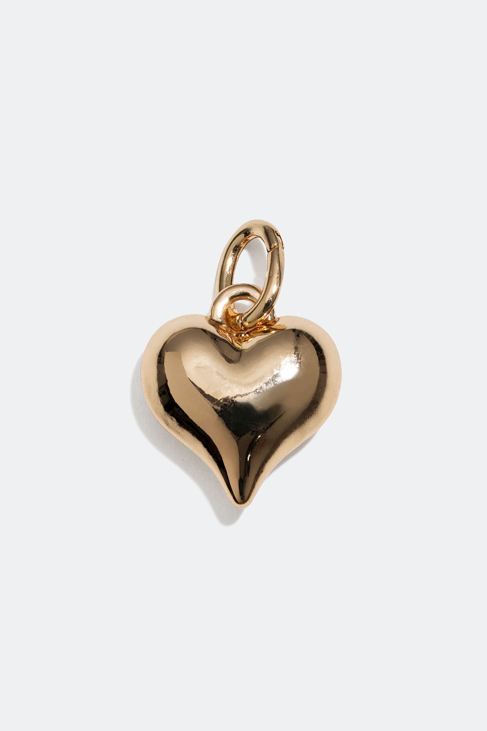 Guldfärgad berlock med hjärta i gruppen Smycken / Berlocker hos Glitter (299000142000)
