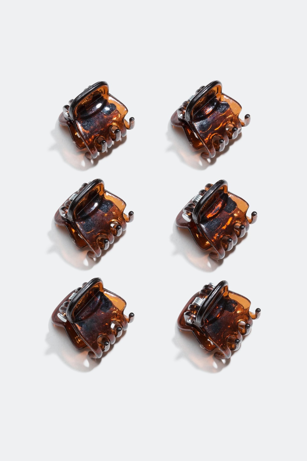 Hårklämma 1,5cm, 6-pack i gruppen Håraccessoarer / Spännen & klämmor / Hårklämmor hos Glitter (301574)