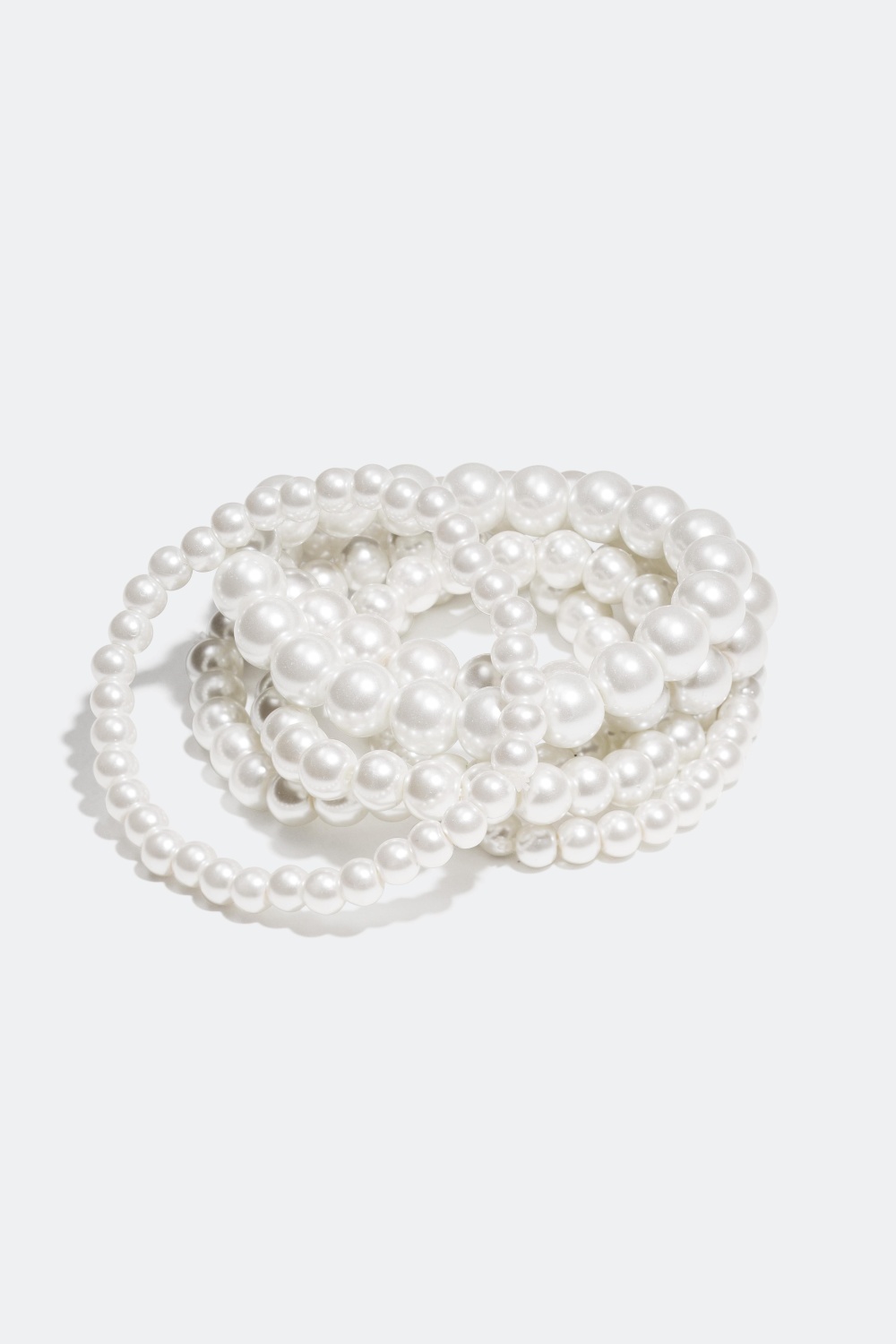 Armband med plastpärlor, 6-pack i gruppen Smycken / Armband / Flerpack hos Glitter (302945100000)