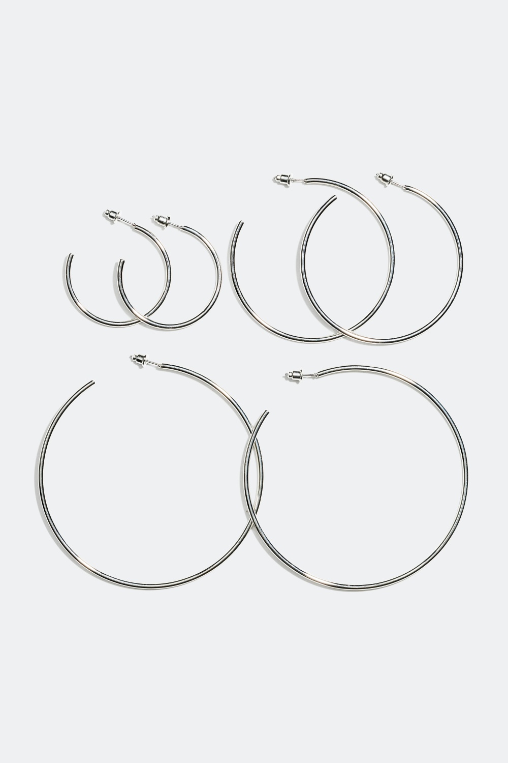 Creoler mix, 3-pack i gruppen Smycken / Örhängen / Hoops / Klassiska hoops hos Glitter (307360010000)