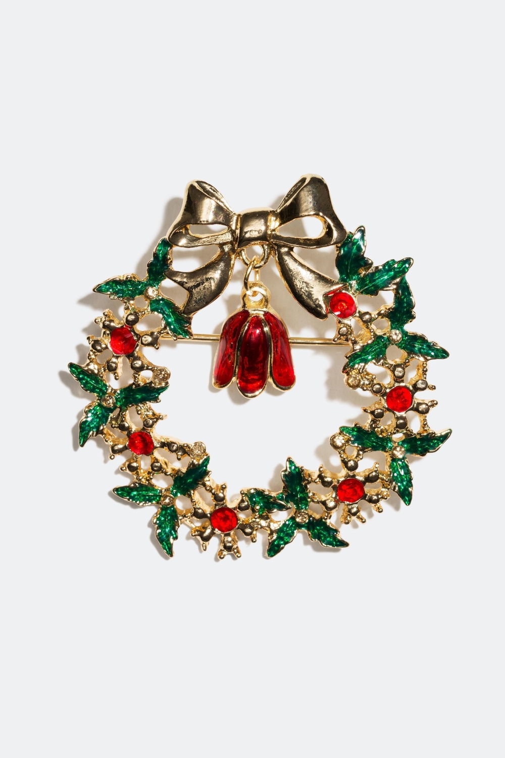 Brosch, julkrans i gruppen Jul / Christmas Collection hos Glitter (317981)