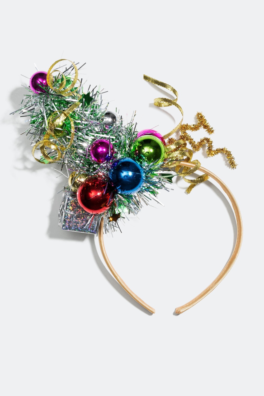 Diadem med julkulor och glitter i gruppen Jul / Christmas Collection hos Glitter (321619)