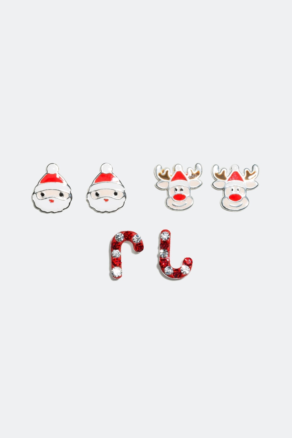 Silverörhängen, jultema, 3-pack i gruppen Jul / Christmas Collection hos Glitter (321937)
