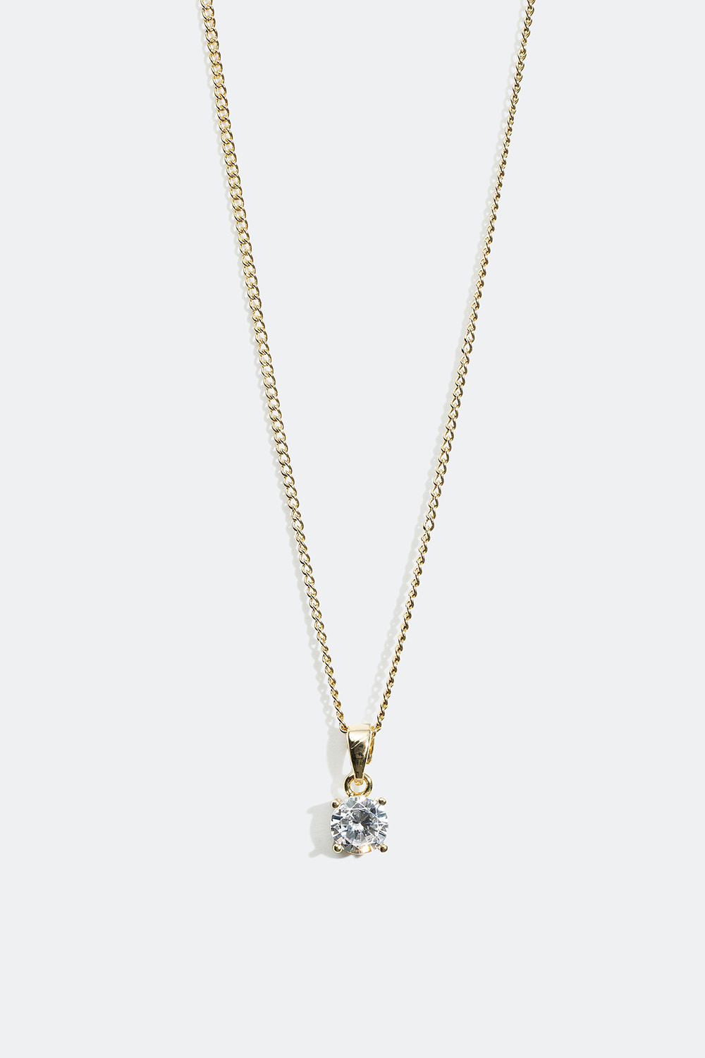 Kedjehalsband med glassten i gruppen Smycken / Halsband / Halsband med hänge hos Glitter (327192)