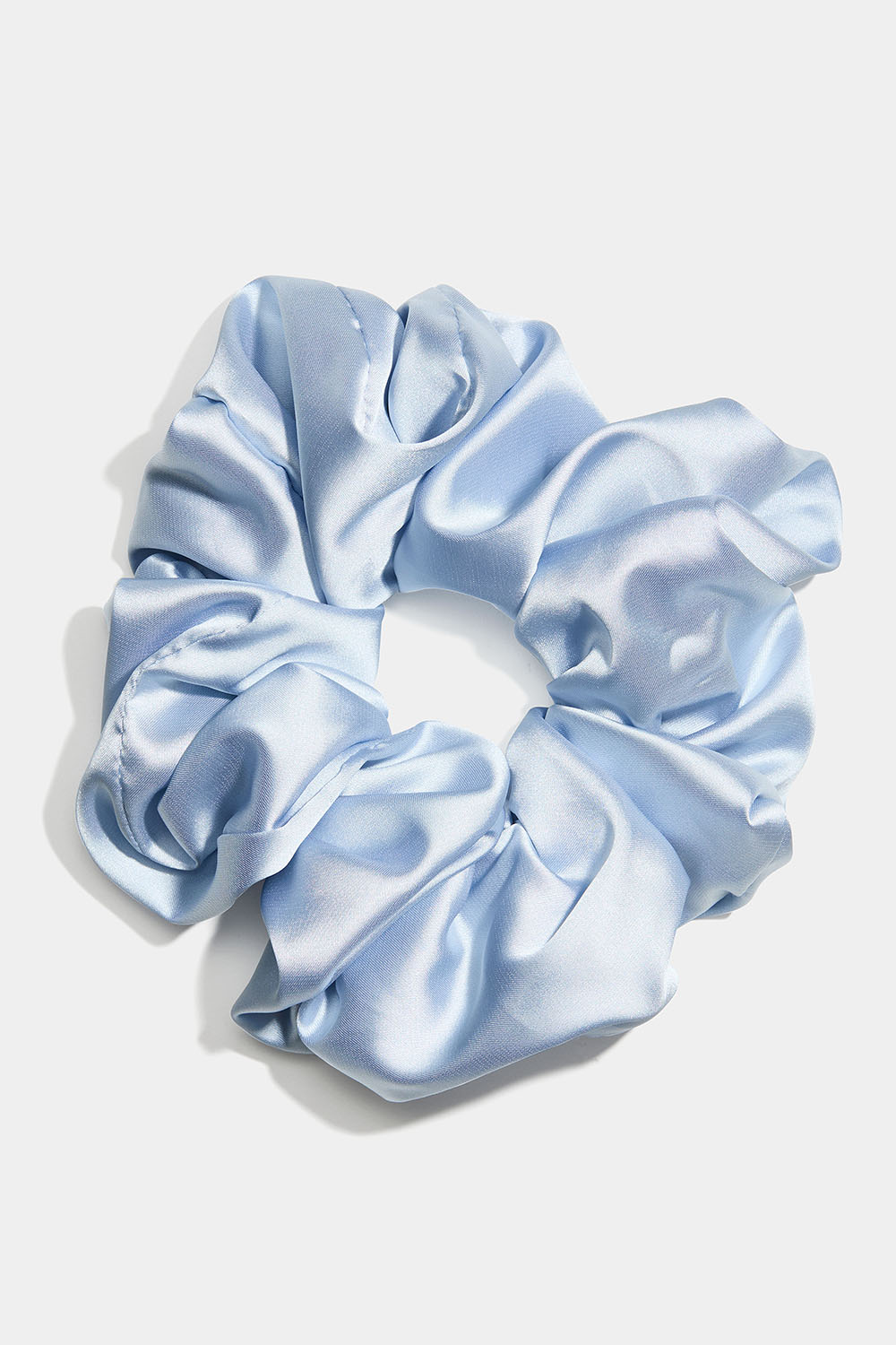 Stor ljusblå scrunchie i gruppen Håraccessoarer / Scrunchies hos Glitter (332000717100)