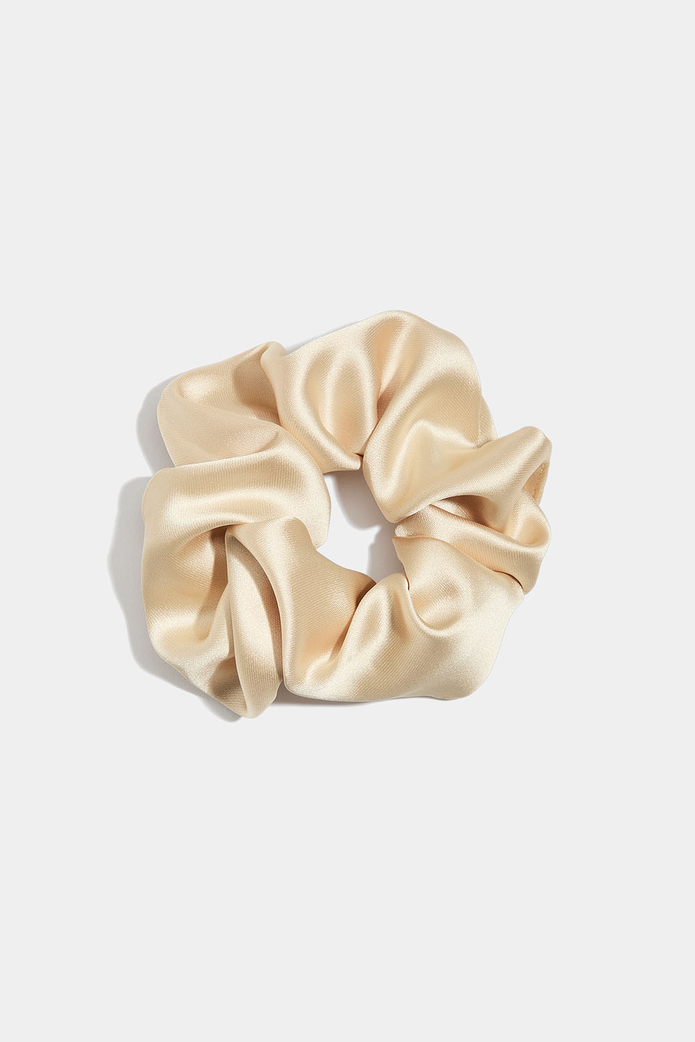 Glansig scrunchie, gul i gruppen Håraccessoarer / Scrunchies hos Glitter (332000934100)