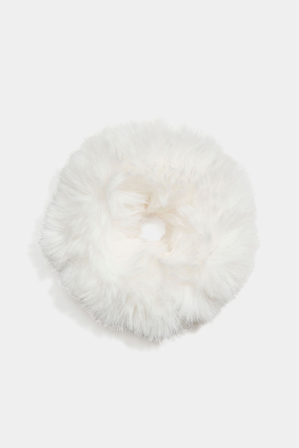 Vit fluffig hårsnodd i gruppen Store week / 2542 hos Glitter (332001523100)