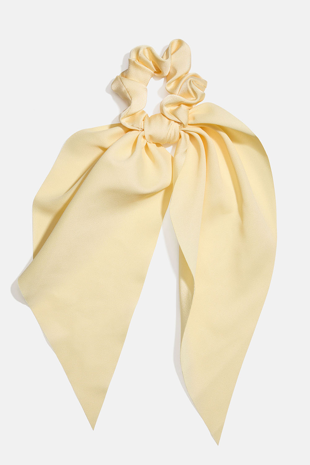 Gul scrunchie tail i gruppen Håraccessoarer / Scrunchies hos Glitter (332001654000)