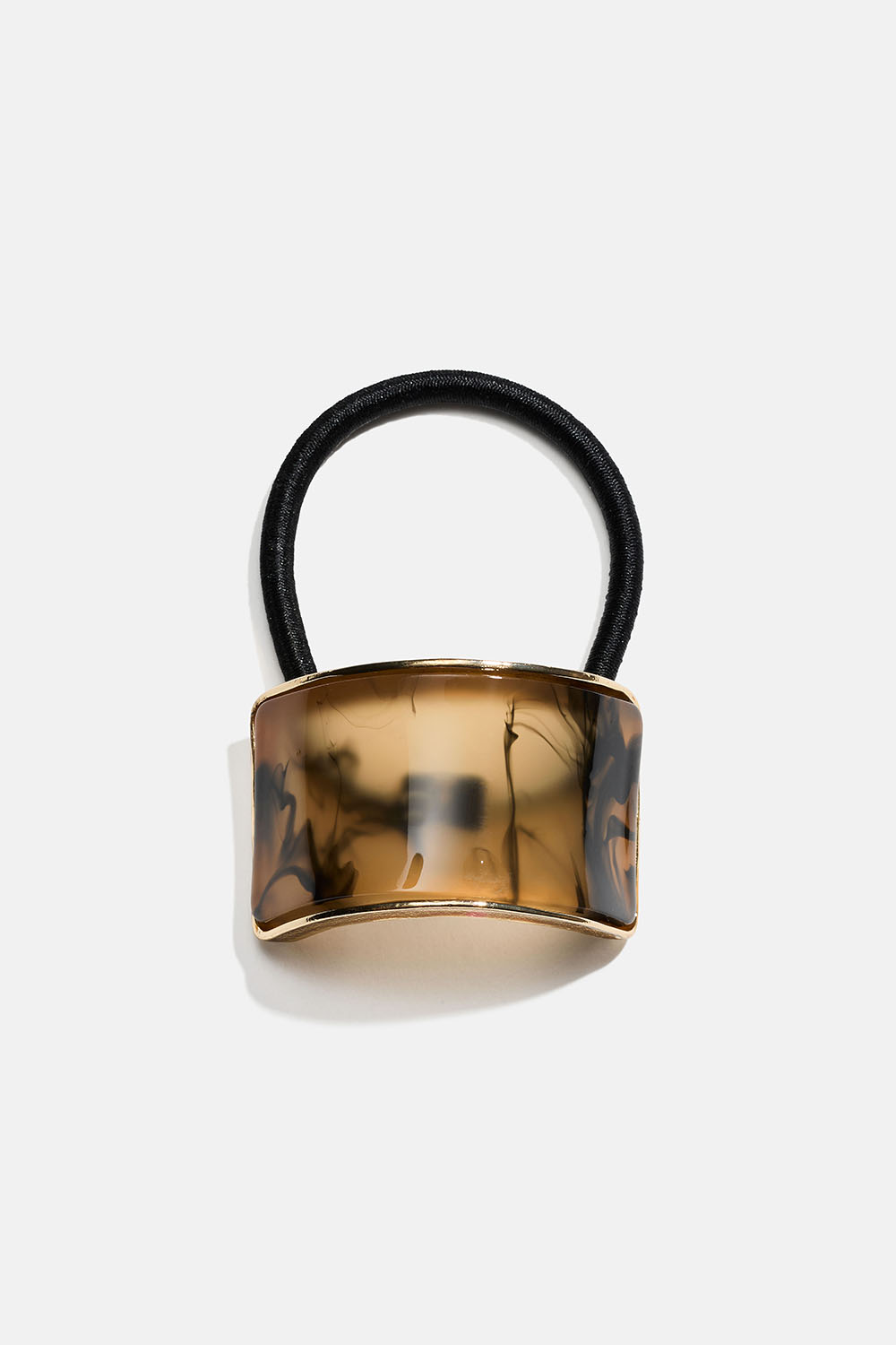 Hårsnodd med brun marmorerad detalj i gruppen Håraccessoarer / Hårsnoddar / Snoddar med detaljer hos Glitter (334000368000)