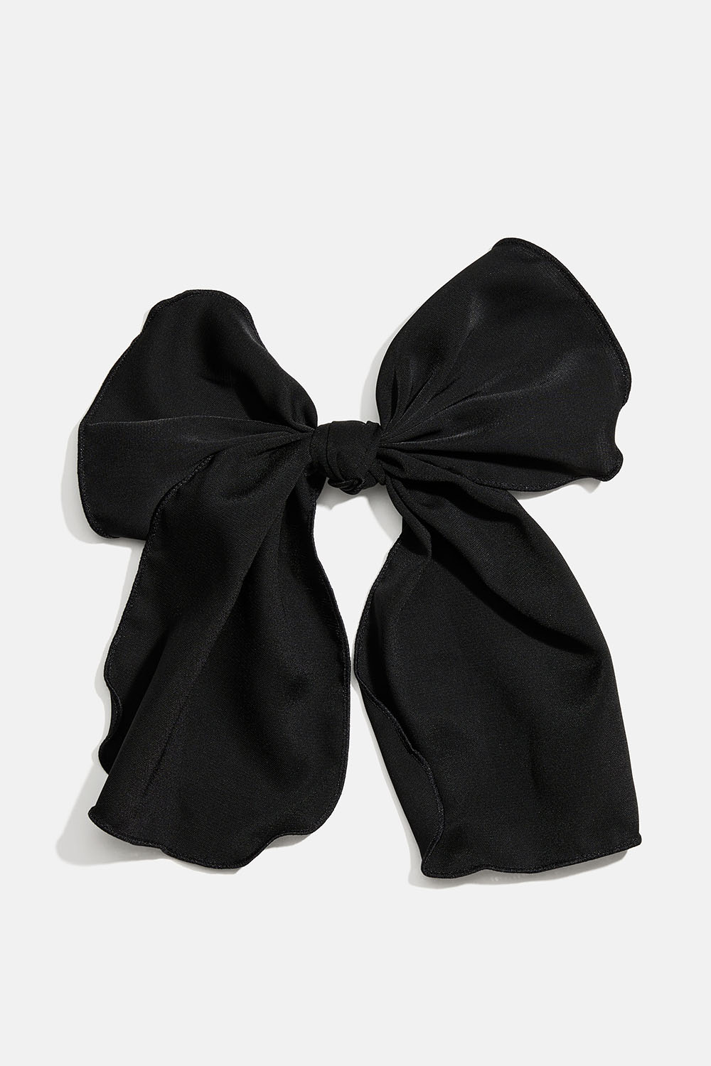 Hårspänne med rosett i svart tyg i gruppen Håraccessoarer / Spännen & klämmor / Hårdekorationer hos Glitter (335002089000)