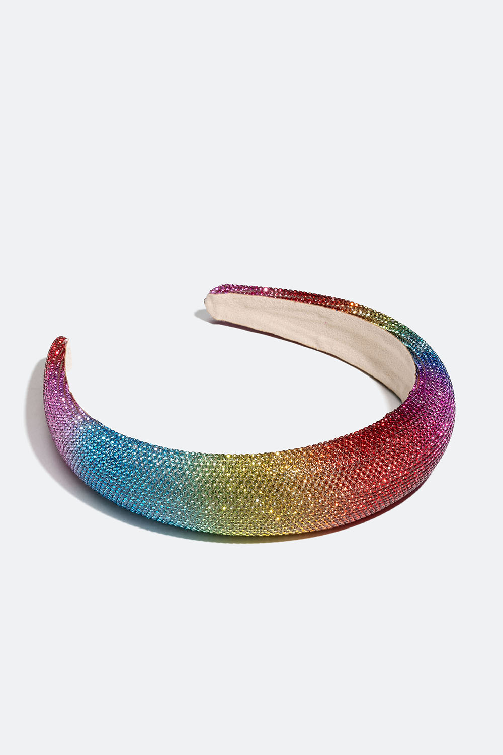 Diadem med glasstenar i regnbågsfärger i gruppen Pride hos Glitter (336000819900)