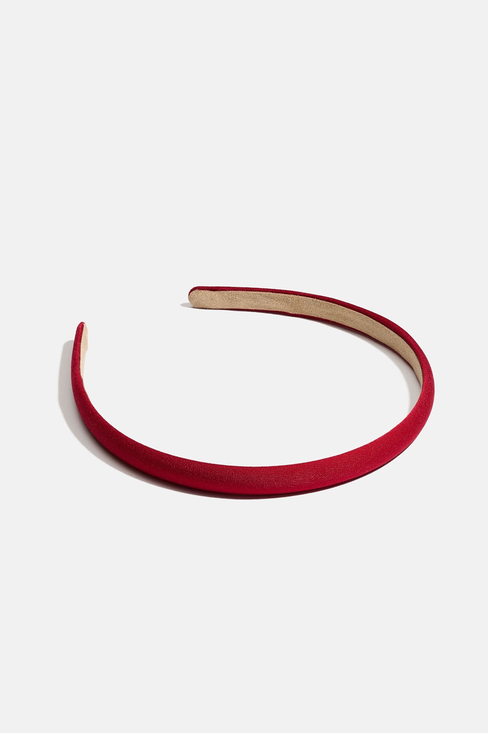 Tunt rött diadem i tyg i gruppen Håraccessoarer / Diadem / Smala hos Glitter (336001496000)