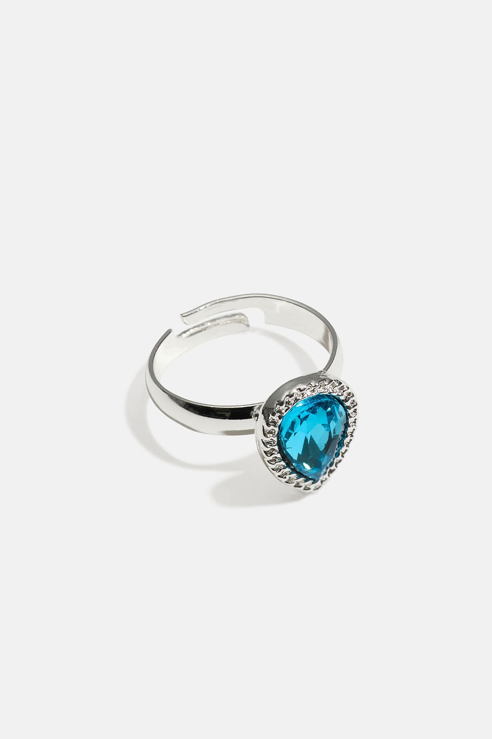 Justerbar ring med dropformad sten i gruppen Barn / Barnsmycken / Barnringar hos Glitter (402000277000)