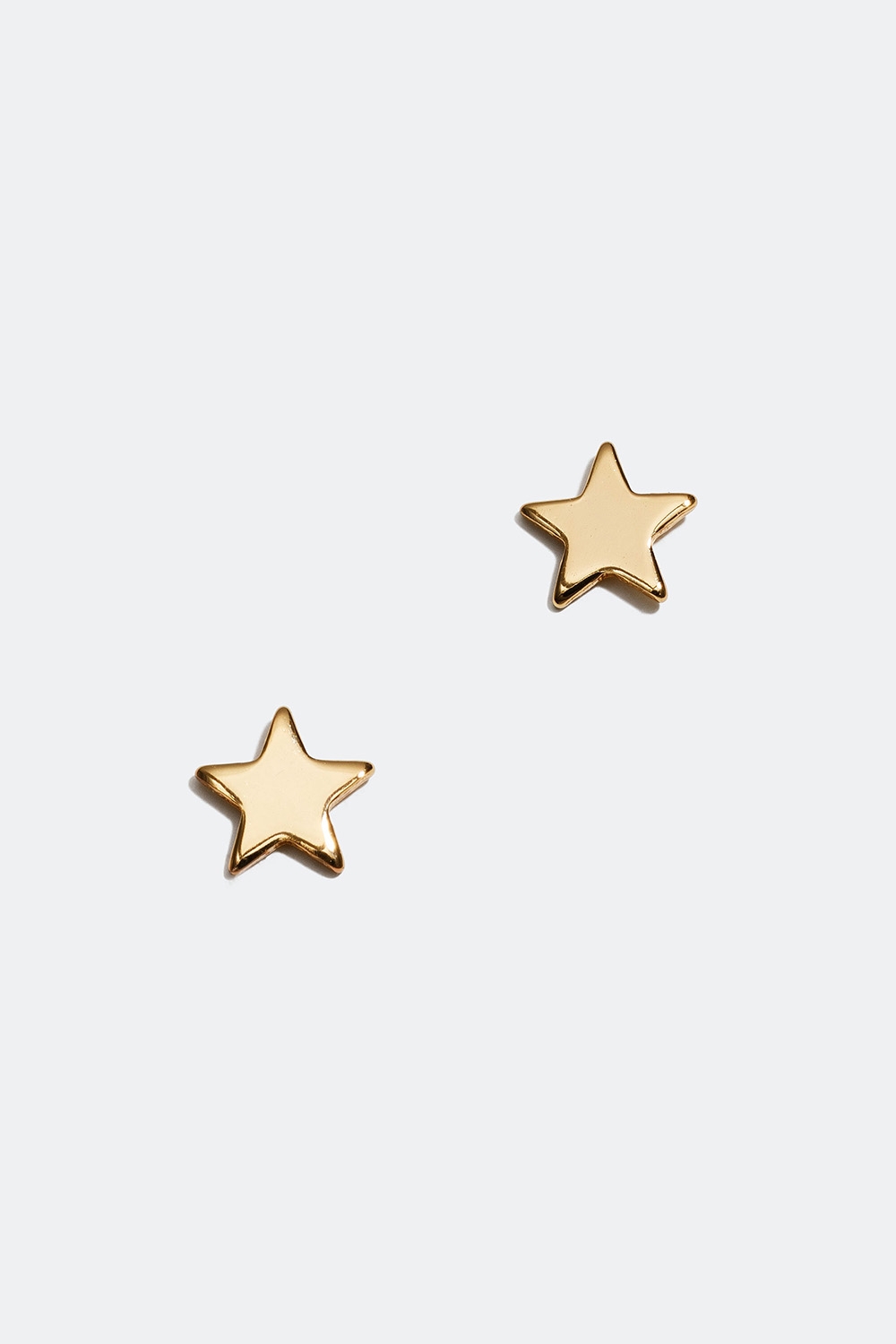 Små studs med stjärnor förgyllda med 18k guld i gruppen Barn / Barnsmycken / Barnörhängen hos Glitter (405000062002)
