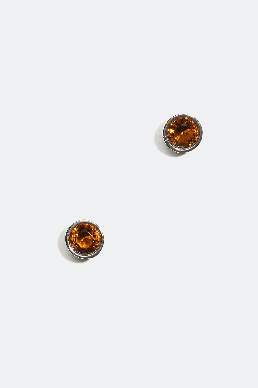 Studs i äkta silver med färgad Cubic Zirconia i gruppen Äkta silver / Silverörhängen / Studs i äkta silver hos Glitter (55300122)