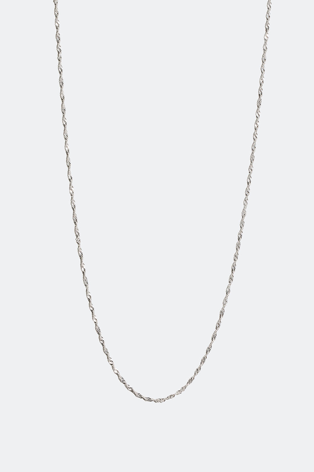 Tvinnat halsband i äkta silver i gruppen Smycken / Halsband / Halskedjor hos Glitter (554000711001)