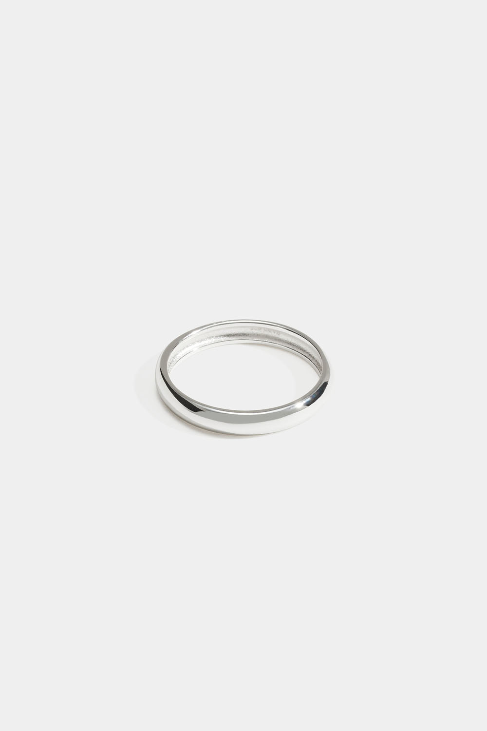 Ring i äkta silver med blank yta i gruppen Äkta silver / Silverringar hos Glitter (5560009010)